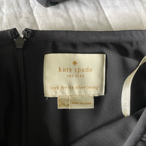 Kate Spade pleated cape dress - Picture 3 of 3